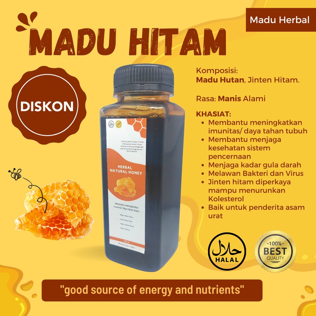 

MADU HITAM MADU HERBAL MANIS