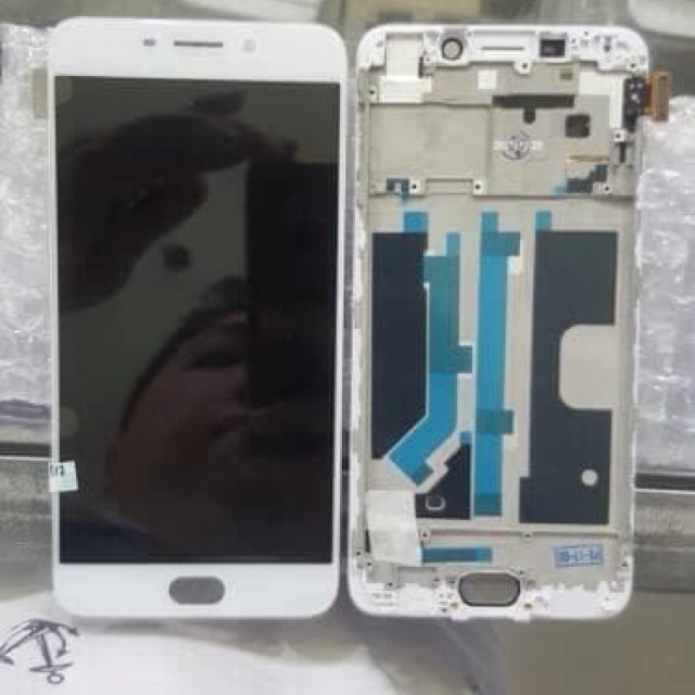 Frame Bezel Tulang Tengah Tatakan Lcd Oppo F1 Plus Original