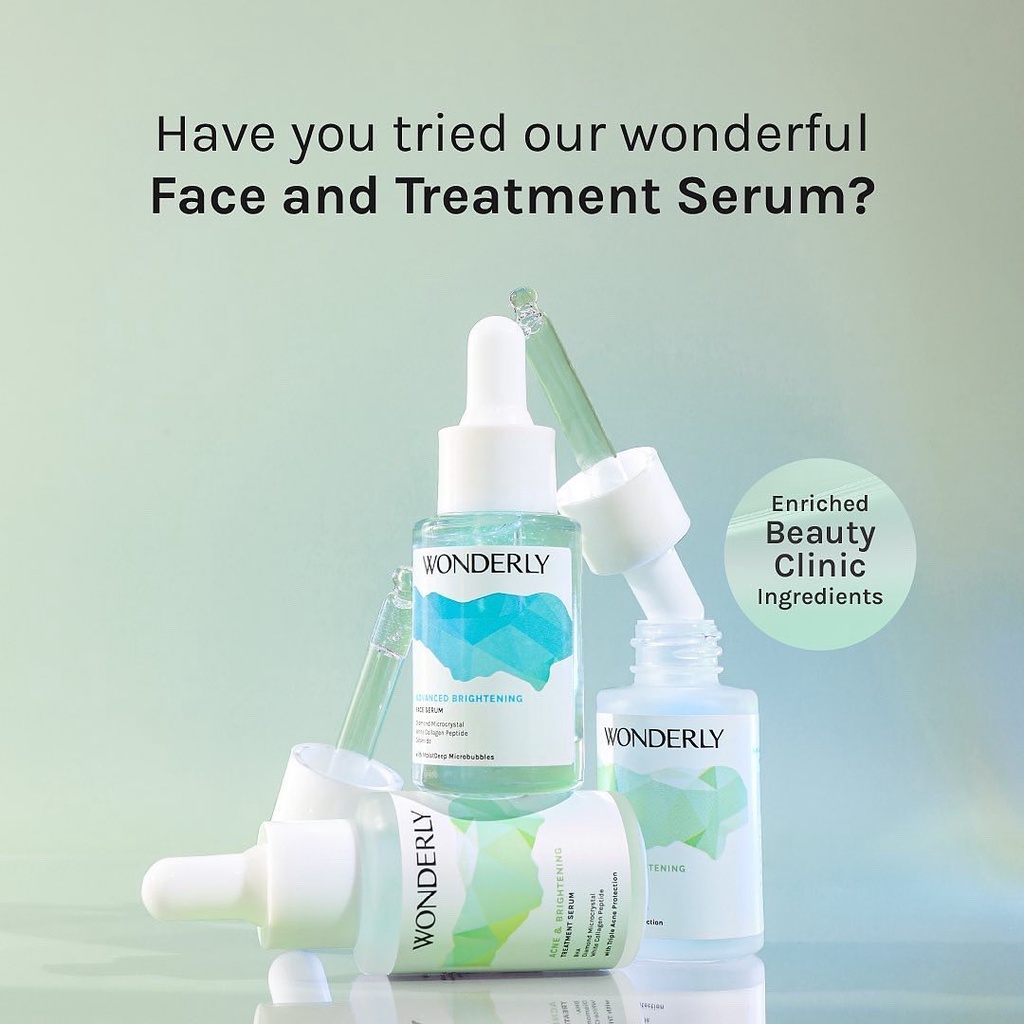 WONDERLY Advanced Brightening Face Serum | Acne &amp; Brightening Treatment Serum