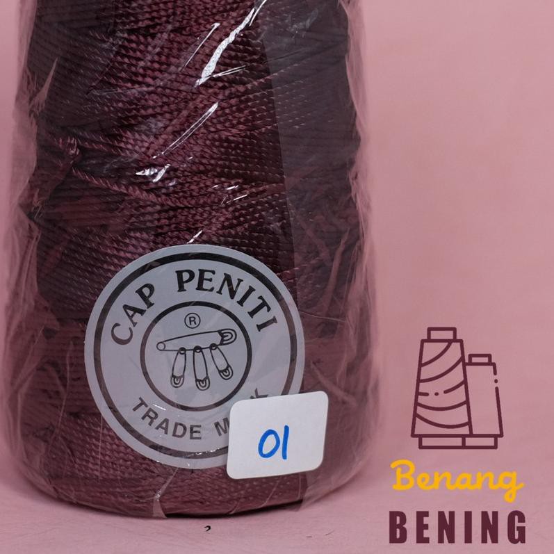 ✯ BENANG NYLON NO.27 / D27 CAP PENITI - WARNA 01 ☝