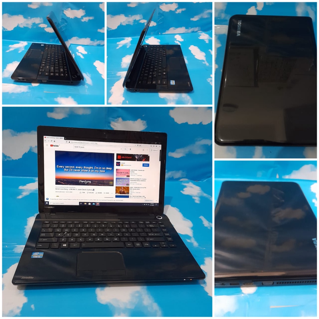 PROMO LAPTOP LEPTOP 2 JUTAAN 2JUTAAN BEKAS SEKEN MURAH SECOND TOSHIBA CORE I3 RAM 4GB 4 GB BERKUALITAS