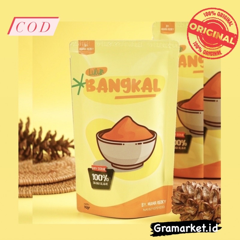 LULUR REMPAH BANGKAL KHAS BANJARMASIN  BY MAMA REZKY 20gr