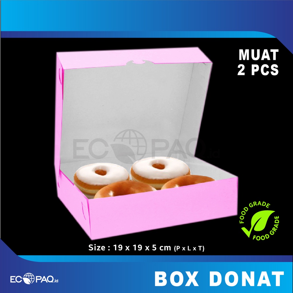 

Kotak Dus Box DONAT PINK Isi 4 (20 pcs)