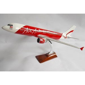 Miniatur Pesawat / Airplane Model Besar AirAsia Airbus A-320