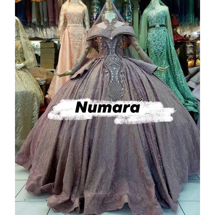 gaun pengantin second