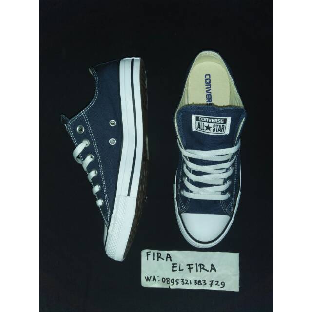 Converse all star oxnavy original made in indonesia