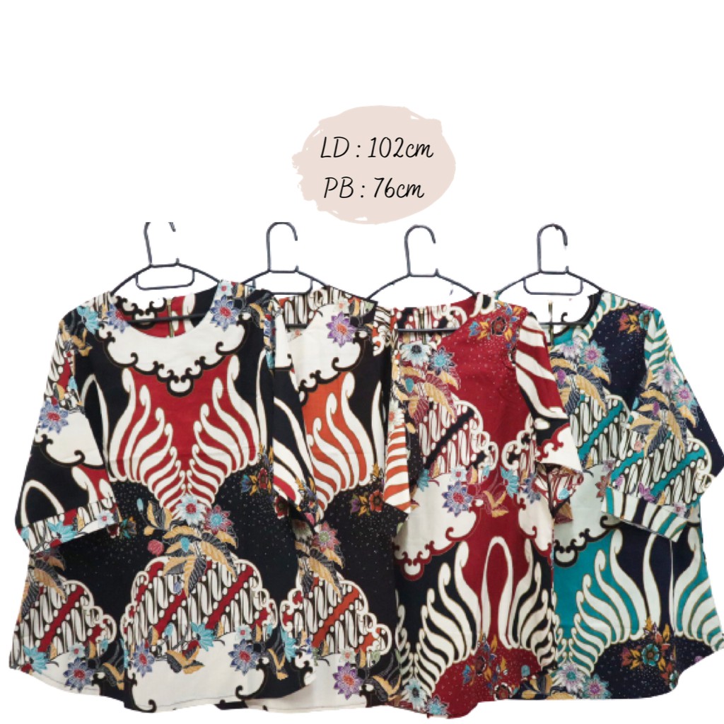 BATIK JUMBO | ATASAN BATIK | BATIK MODERN WANITA