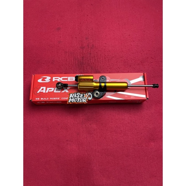 STABILIZER STANG DAMPER RCB RACING BOY APEX  110 MM GOLD