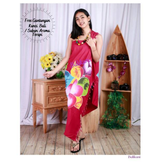 Kain Pantai Lukis Bali Pakaian Asli Bali