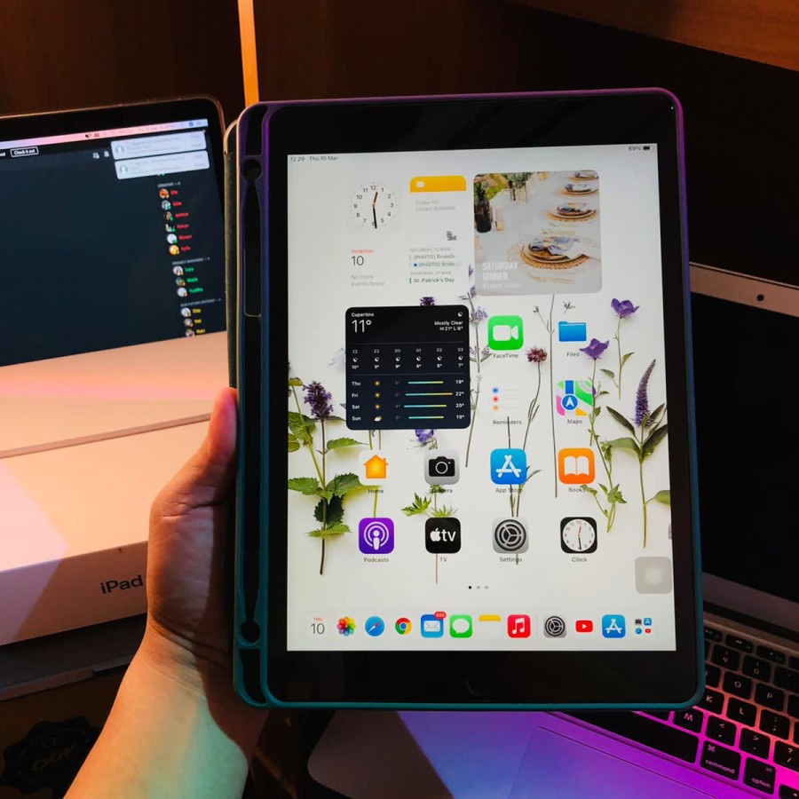 ipad 9 2021 256gb grey wifi only second mulus