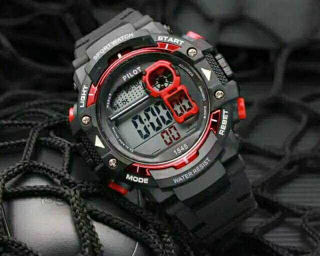 Jam Tangan Pria Anti Air Pilot Original X-Sport PLT1545