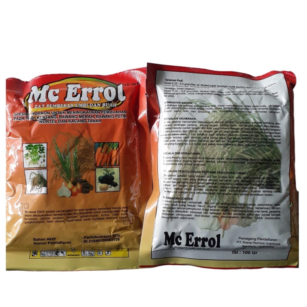 ZPT Zat Pembesar Umbi Dan Buah Mc Errol 100 Gram