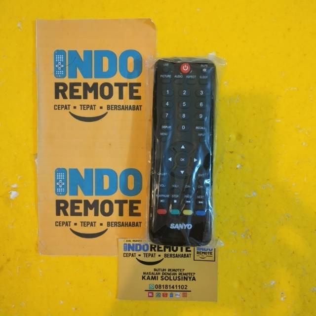 REMOTE TV SANYO HTR-D18A ORIGINAL