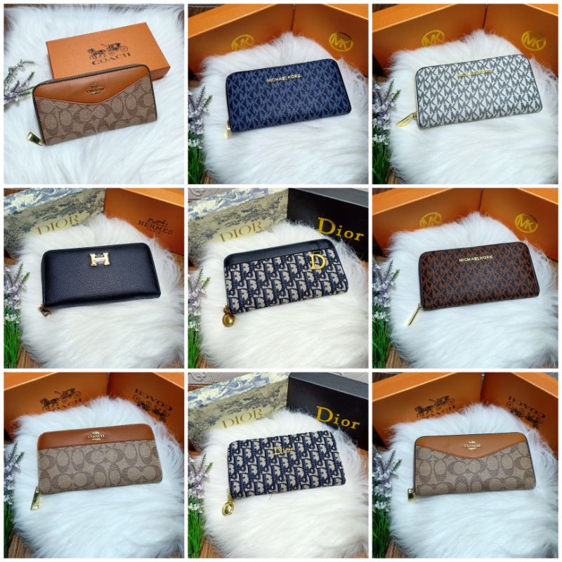 Dompet res 1 Wanita Import Full Hembos / Dompet Terbaru 1 Res Sleting 3 Buah Ruang Dan Slot Card