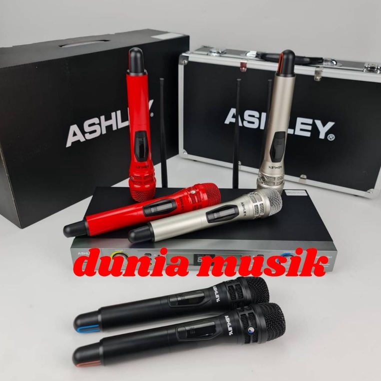MIC WIRELESS ASHLEY VOCAL ARTIS ORIGINAL ASHLEY