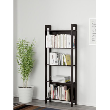 IKEA LAIVA, Rak buku, hitam-cokelat