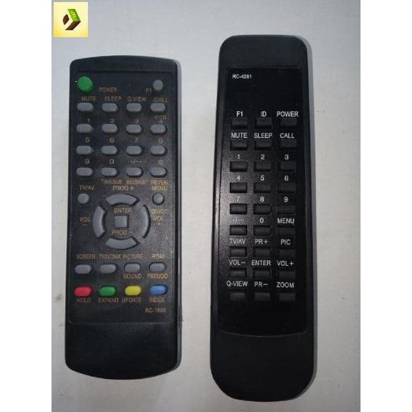 Remote Tv Akari - Tv Tabung kualitas terbaik