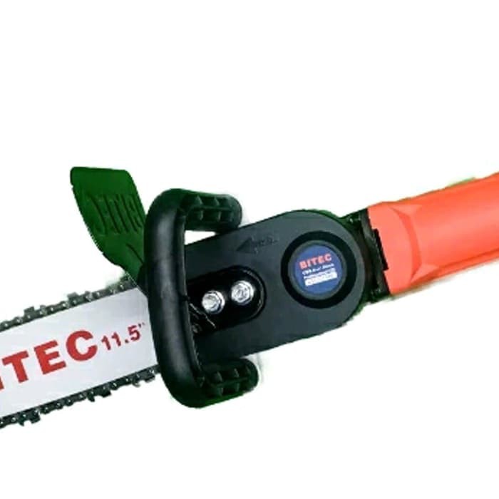 mini chainsaw merk bitec plus gerenda bitec satu set