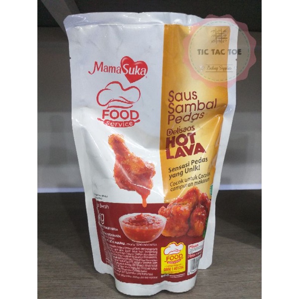 Hot Lava 1kg/ Saus Sambal Pedas