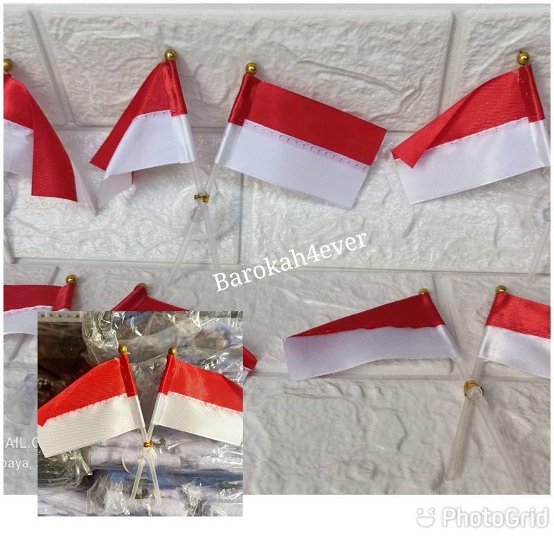 Bendera Merah Putih Kecil Hiasan Mobil