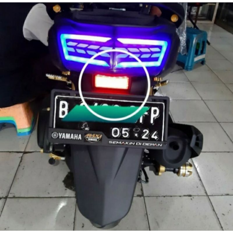 Variasi Lampu Stop Mata Kucing Motor LED Nmax Dll