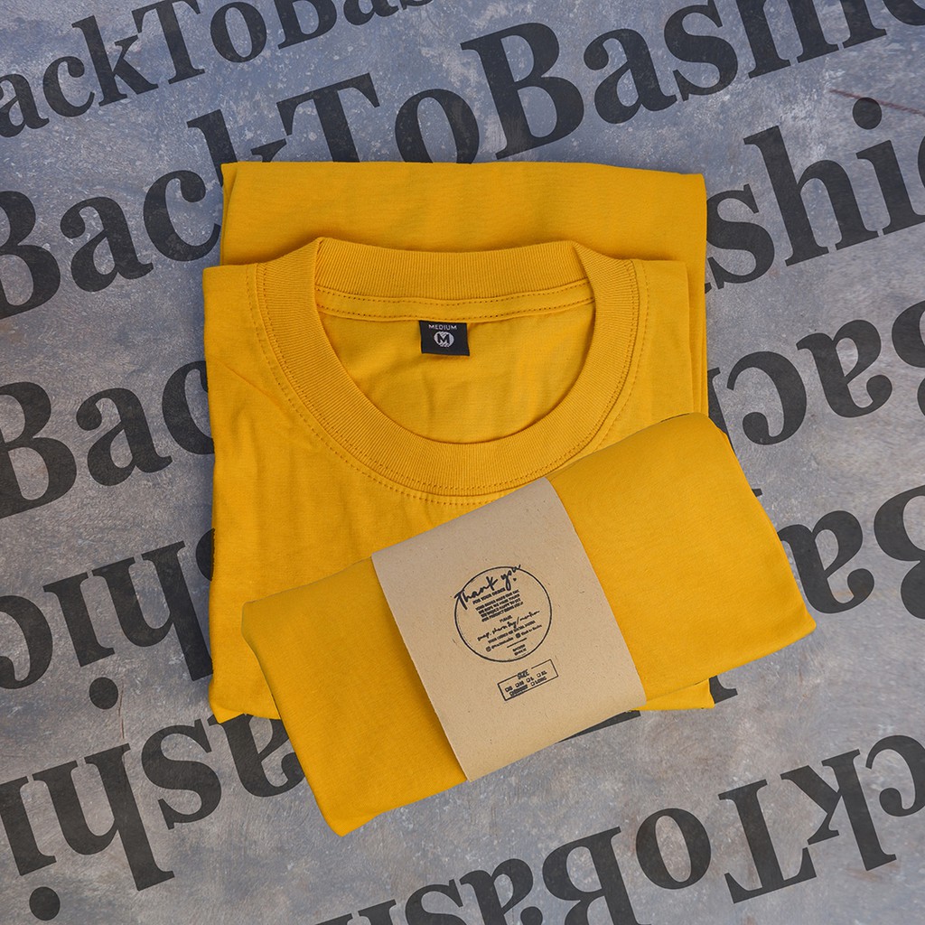 Kaos Polos Gold