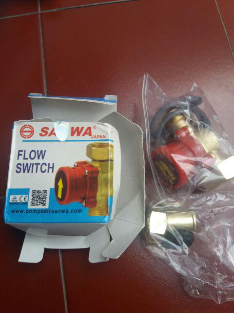 Bisa Cod Water Flow Switch   Brass Switch Control Sanwa  1 X 1 2 Atau 1 X 3 4