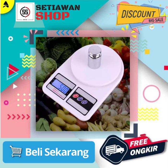 TIMBANGAN PERALATAN  ALAT  KILOAN KUE KOPI BUAH DIGITAL 