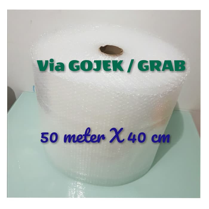 

ss133 [KHUSUS GOJEK GRAB] Bubble Wrap 50m x 40cm BLACK ( HITAM )