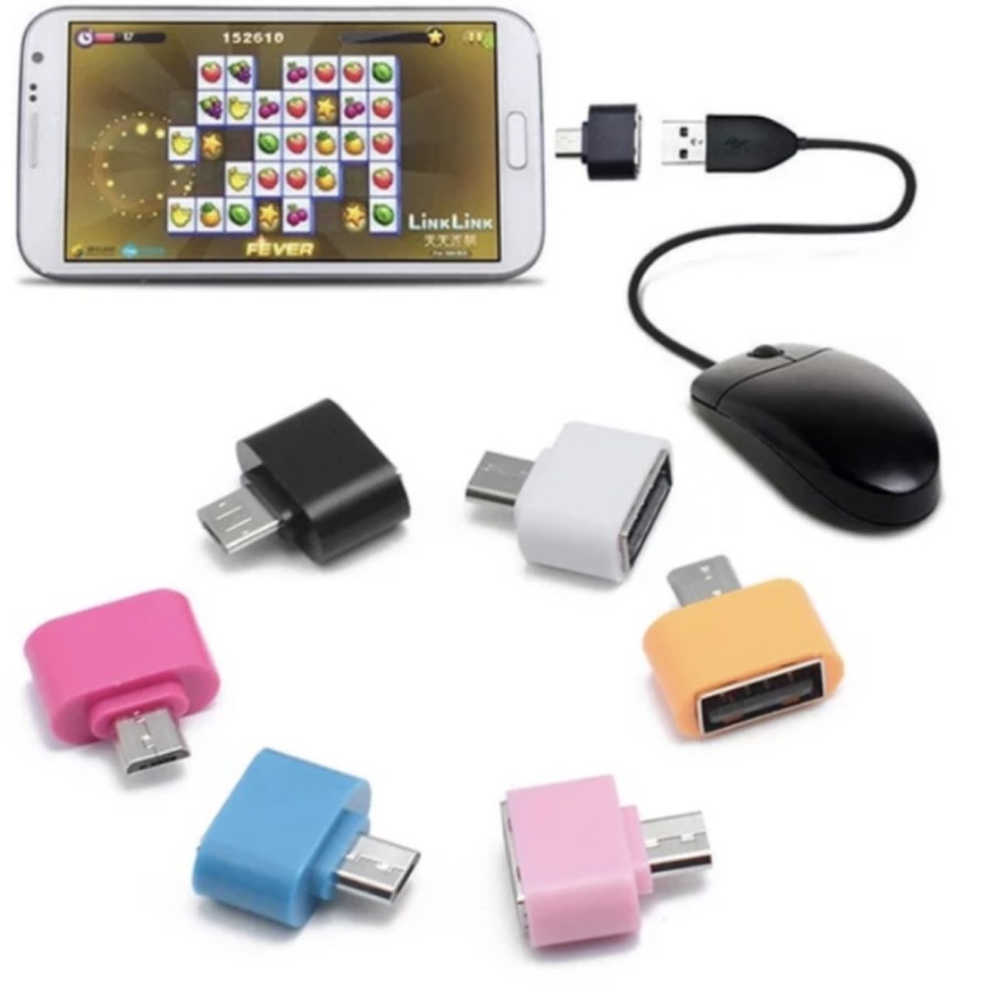 OTG MINI USB TO MICRO USB OTG NON KABEL MICRO USB KONEKTOR