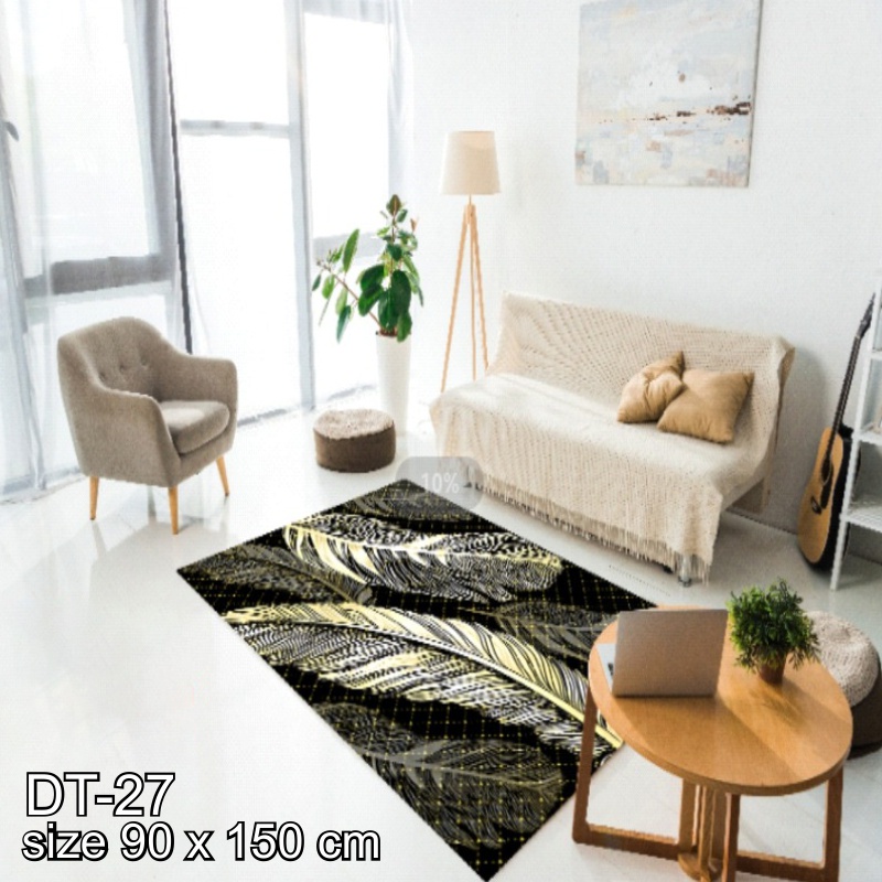 Karpet Lantai Permadani Motif Karpet Lantai Motif Karakter Karpet Ruang Tamu Ukuran 90X150cm Karpet Halus