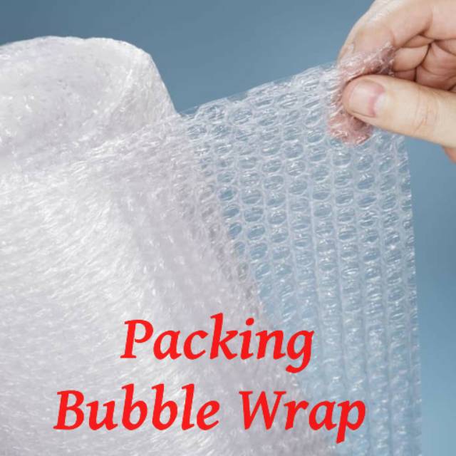 

Packing Bubble Wrap Extra Aman Packing Tambahan Aman Safety plastik tambahan ektra aman