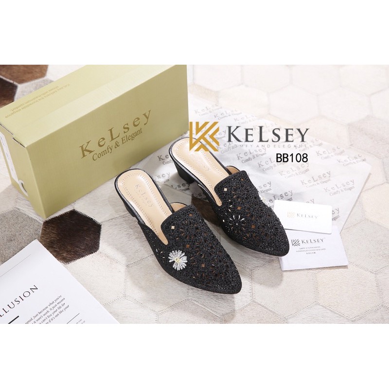 Sendal  Heels Wanita  Kelsey / Sendal Hak Tahu 5cm Wanita BB108