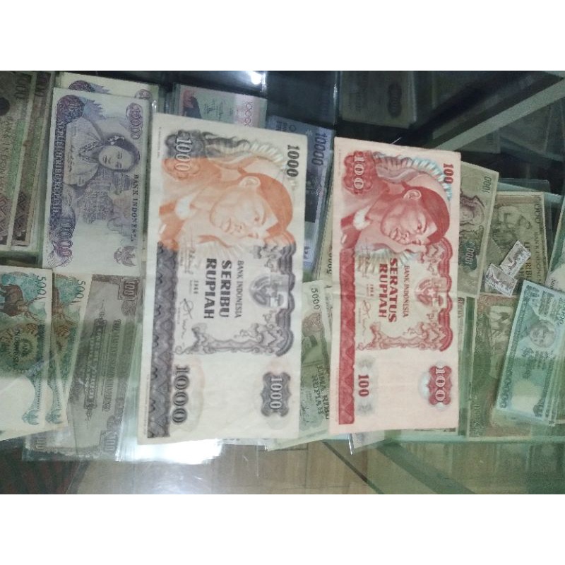 unang kuno vaiant 100 dan 1000 soedirman asli