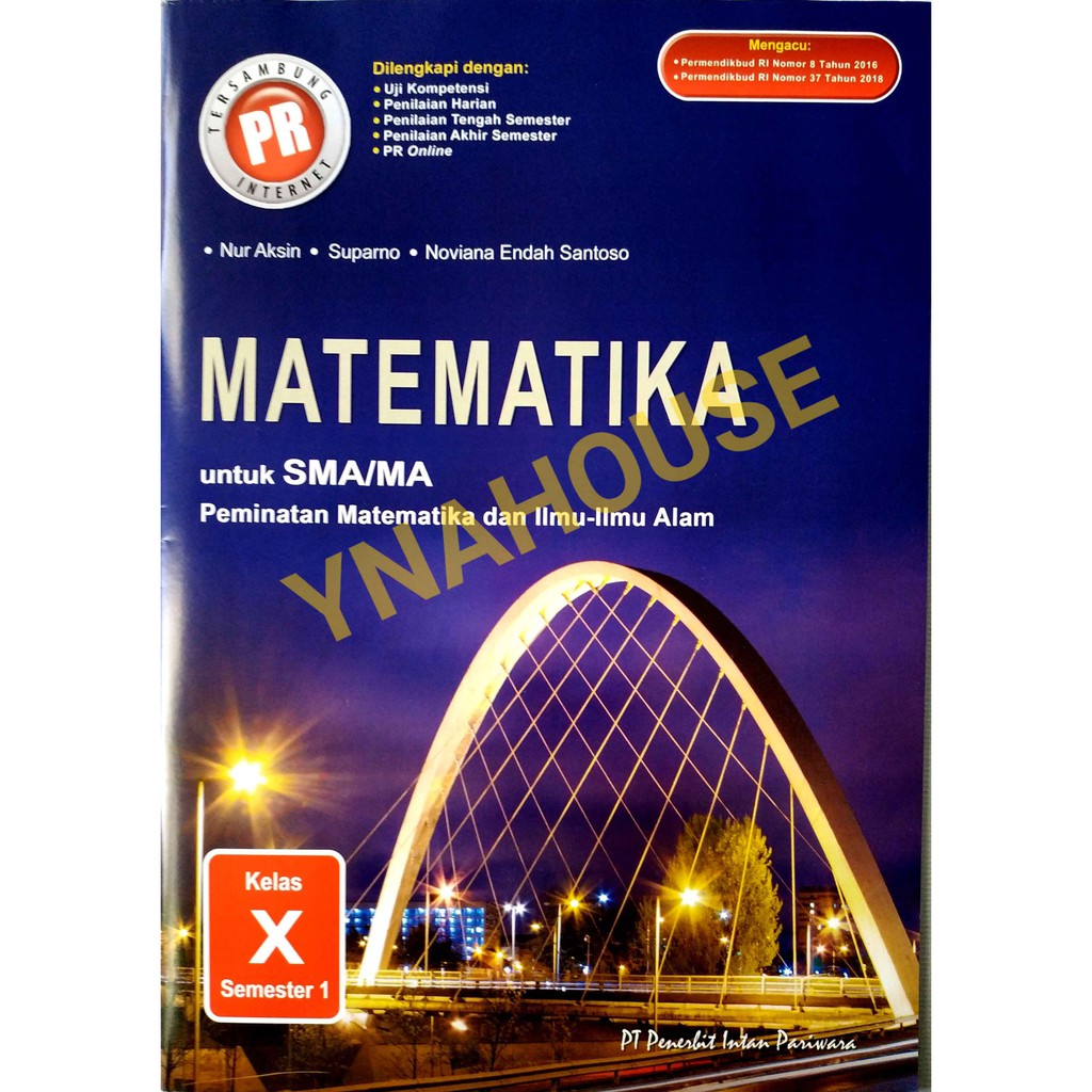 Buku Pr Intan Pariwara Sma Ma Kelas X 10 Semester 1 Shopee Indonesia