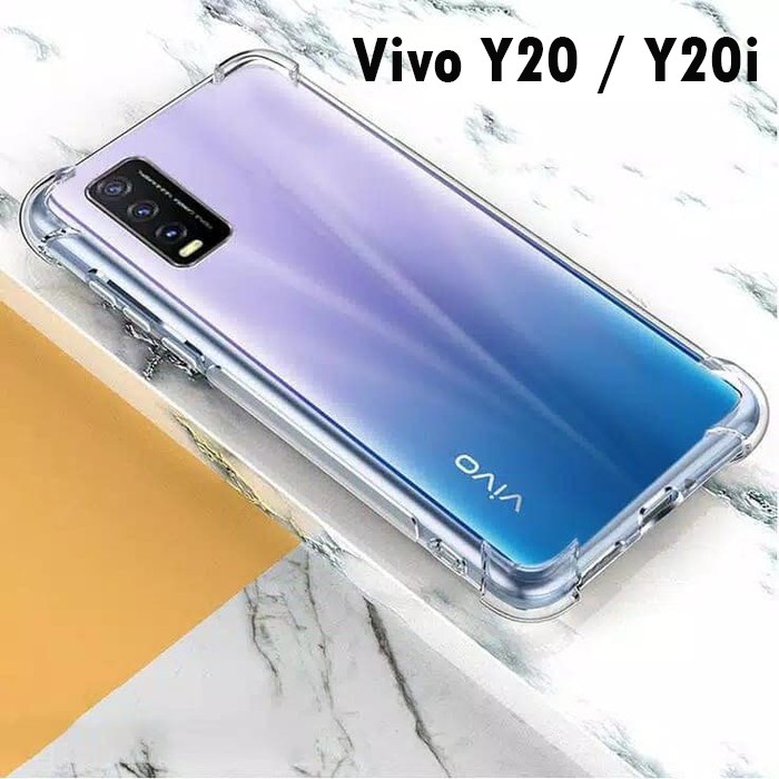 Casing Vivo Y20 / Y20i Anti Crack SoftCase