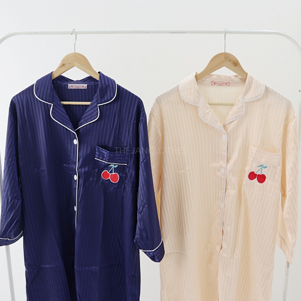 Chery daster satin -Thejanclothes