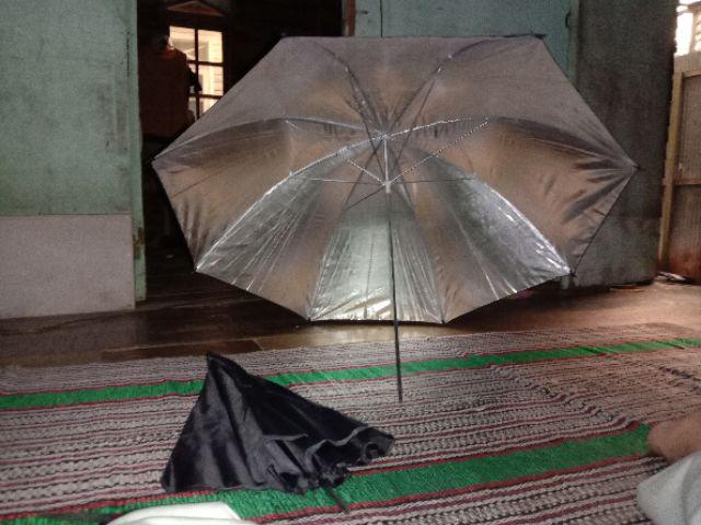 Payung Hitam - Reflector  Umbrella43 Silver