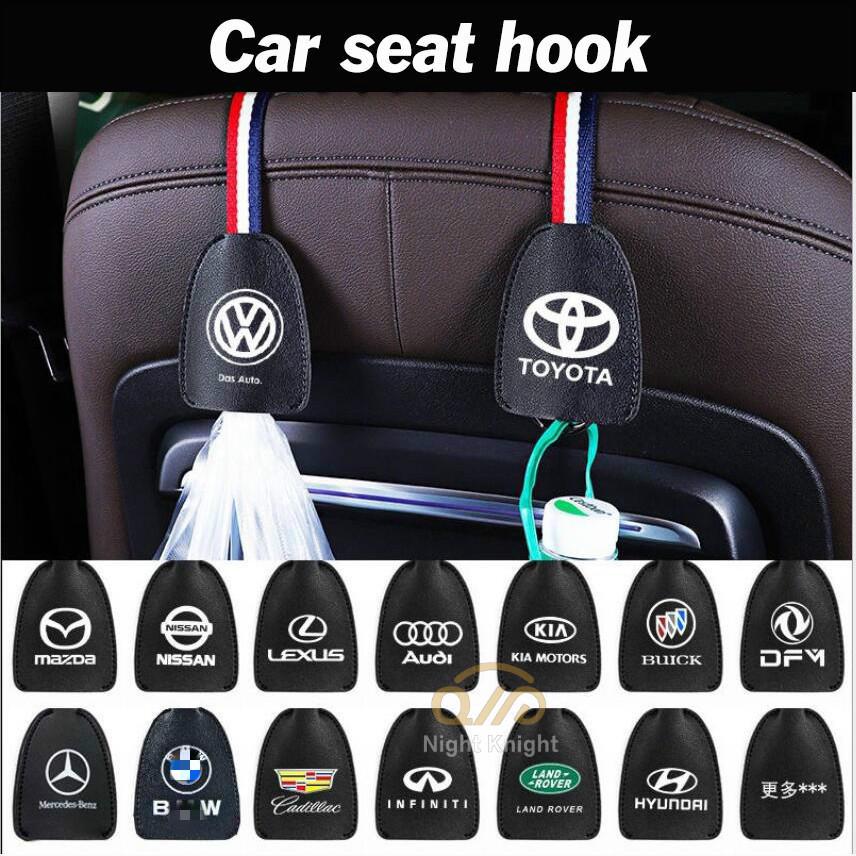 Kursi kait mobil kait belakang mobil Penyelenggara aksesoris interior mobil tersembunyi multi-fungsi for Toyota Camry Altis Vigo Fortuner CHR Vios Yaris Ativ Hilux REVO Avanza sienta hiace commuter innova Fortuner