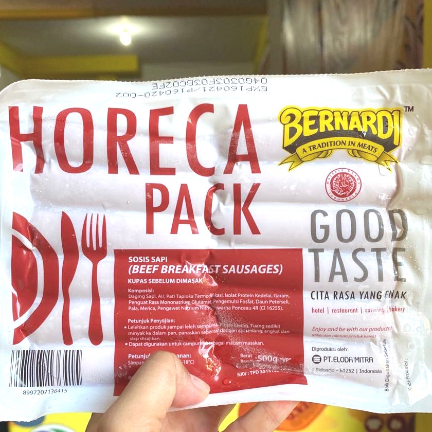 

sosis bernardi horeca 500gr