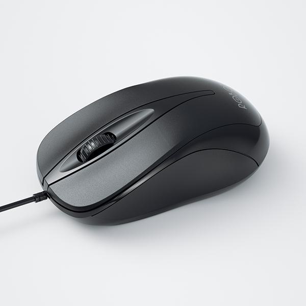 NEW Robot M100 Mouse Wired Laptop Komputer Office Mouse USB Kabel 1200 DPI Termurah (new M110 M120) - Garansi Resmi 1 Tahun