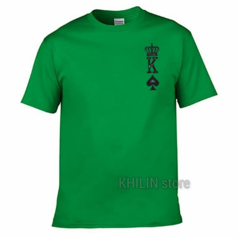 Kaos Pria Dewasa King Baju Atasan Distro Pria Lengan Pendek Cod