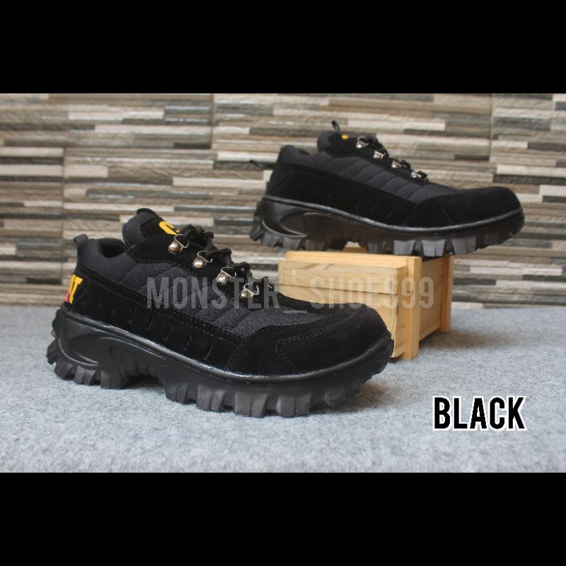 sepatu boots safety pria keren