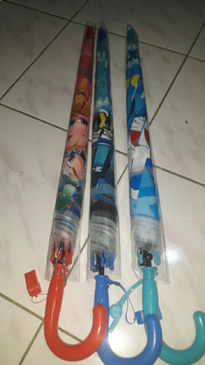Payung Anak Pvc Karakter 8 Sisi Na