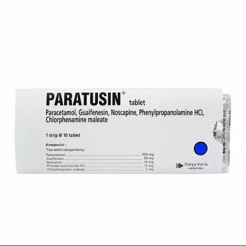 Paratusin Tablet / Batuk / pilek / hidung tersumbat per strip-2
