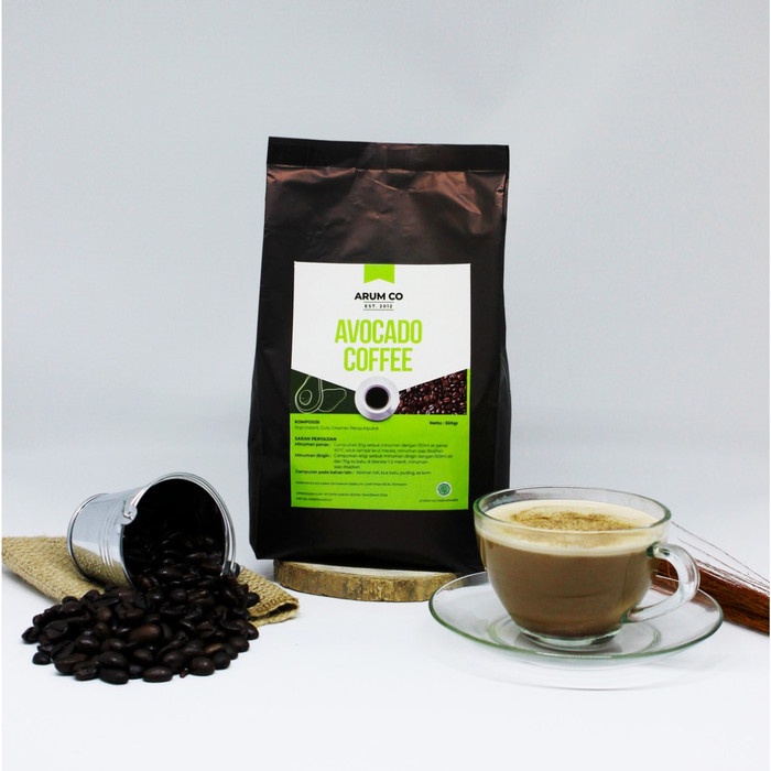 

ARUM CO AVOCADO COFFEE 500GR / INSTANT DRINK / BUBUK MINUMAN PAKET HEMAT