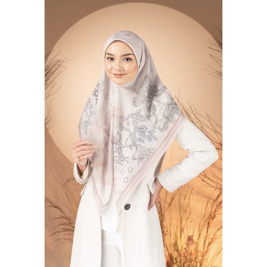 READY SIAP KIRIM CLASSIC FOREST SERIES by local.id FREEBOOKED HEYLOCAL SCARF, TOTE BAG , FLAT SANDAL