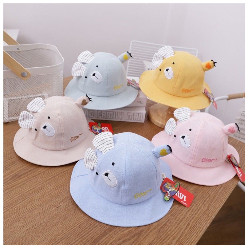 Topi Bucket Bear HIGH QUALITY Import 0 - 4 Tahun CBKS VC