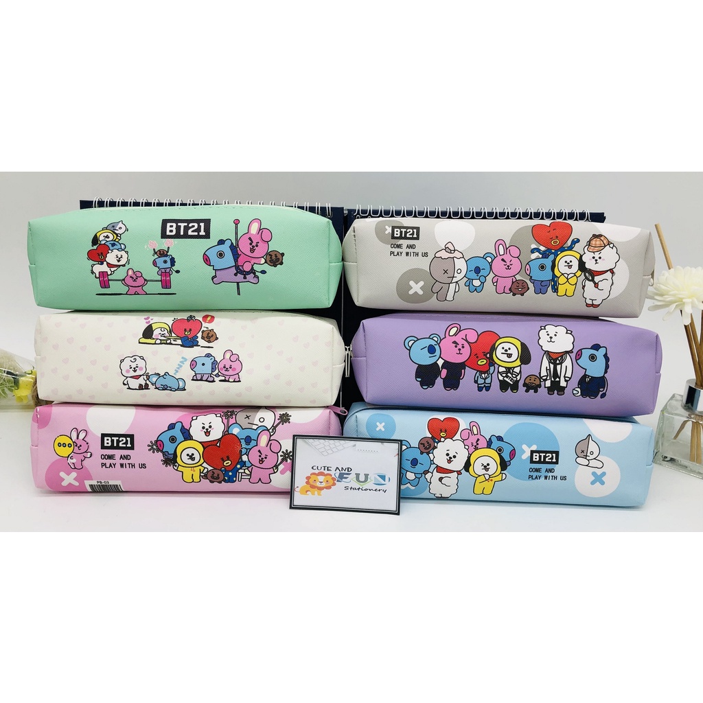 

TEMPAT PENSIL RESLETING BT21/ KOTAK PENSIL