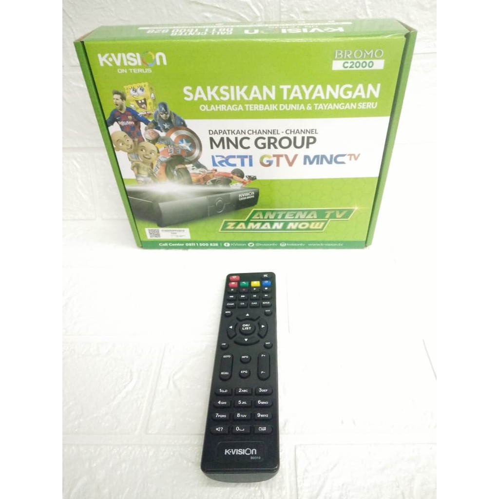 Remote Decoder K-vision K2000 Atau C2000 Original